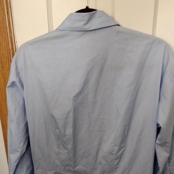 Vince Wrap Bodice Shirt Dress size 6 NWT - Picture 9 of 17